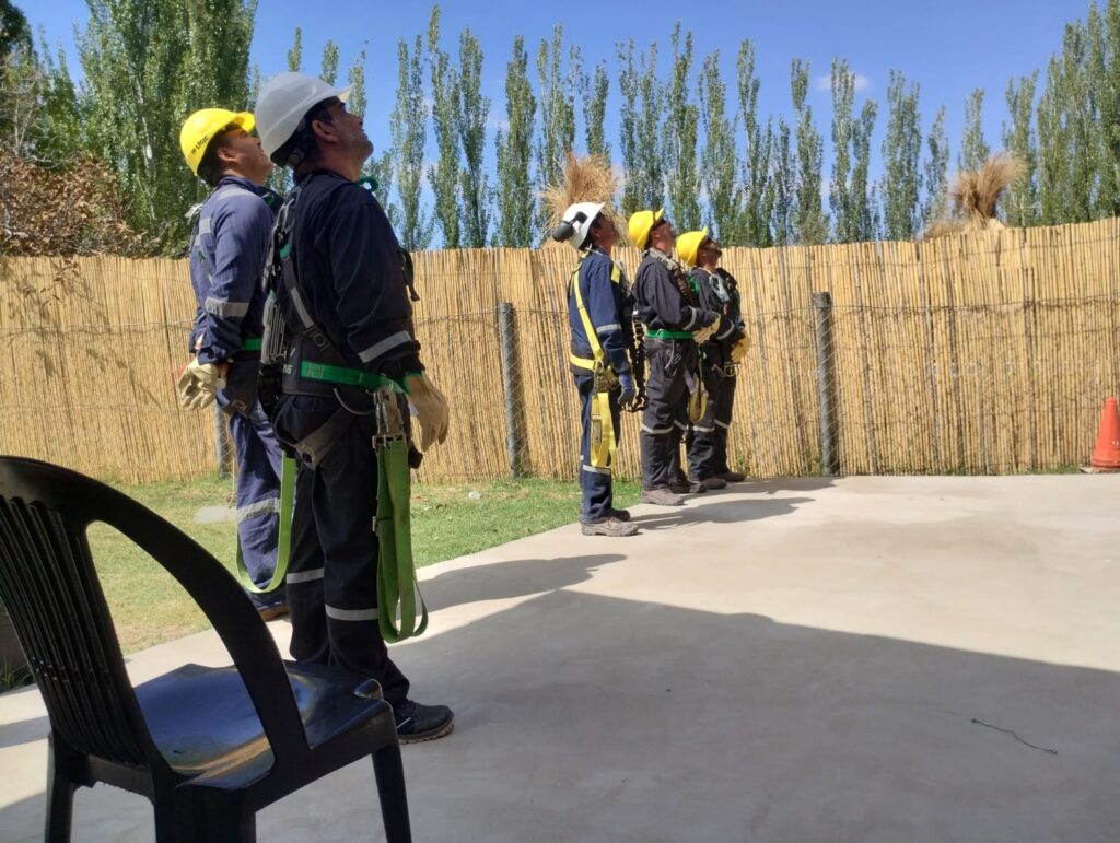 Capacitación en altura